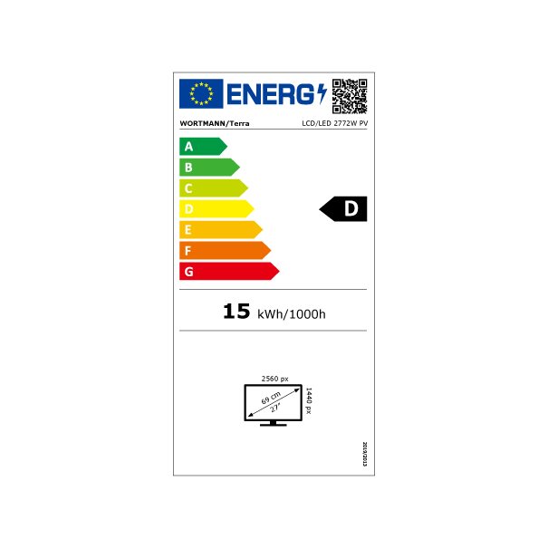 TERRA LCD/LED 2772W PV 2K IPS black HDMI/DP/USB-C – Bild 3