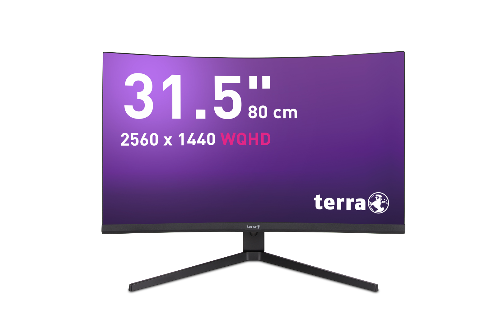 TERRA LCD/LED 3285W HA 2K VA CURVED black HDMI/DP/USB-C – Bild 3