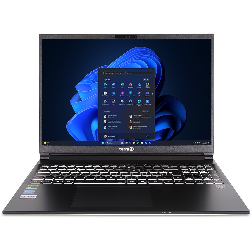 TERRA MOBILE GAMER ELITE 3A R7-Ai350 W11P - Copilot+ PC